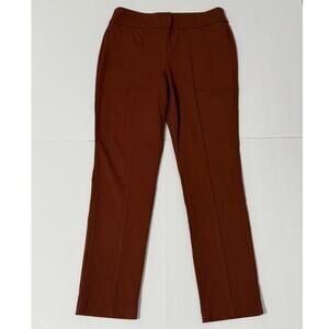 Chico's So Slimming Pull-On Pants, Rust-Colored, Size 1